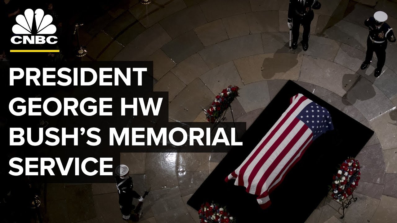 President George HW Bush funeral — Wednesday, Dec. 5,  2018