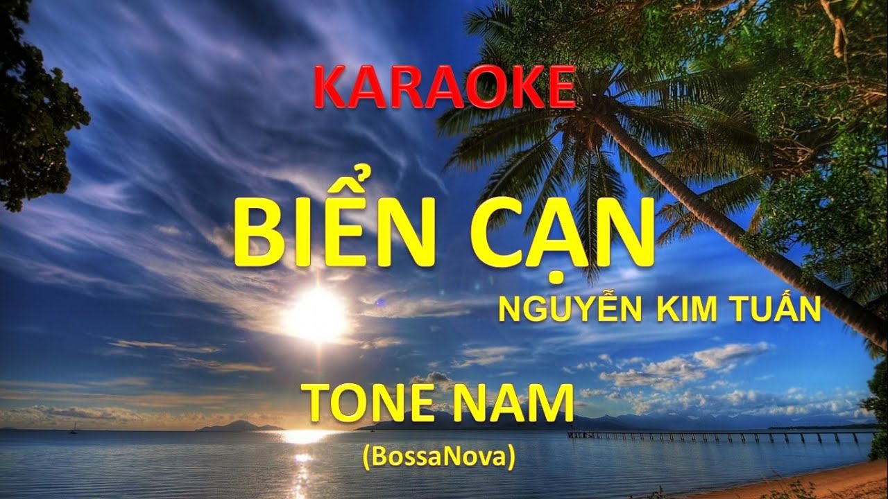 [KARAOKE] Biển cạn – BossaNova (Nguyễn Kim Tuấn) – Tone Nam (C#m) | #coverbytmn