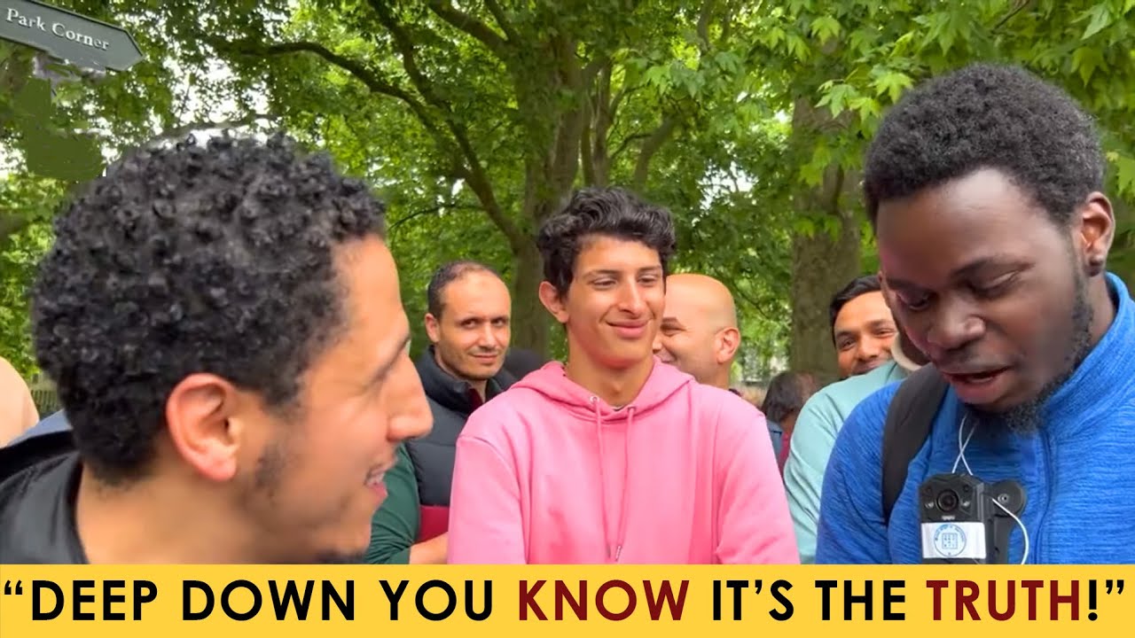 Nice Dialogue between a Muslim & Israelite | Shamsi at Speakers' Corner