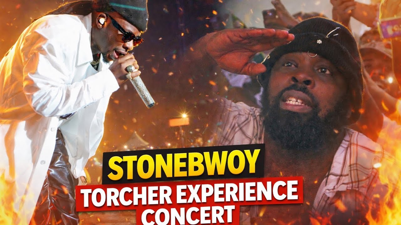 Biggest concert stage in Ghana. Stonebwoy Torcher Experience live in Ho. 