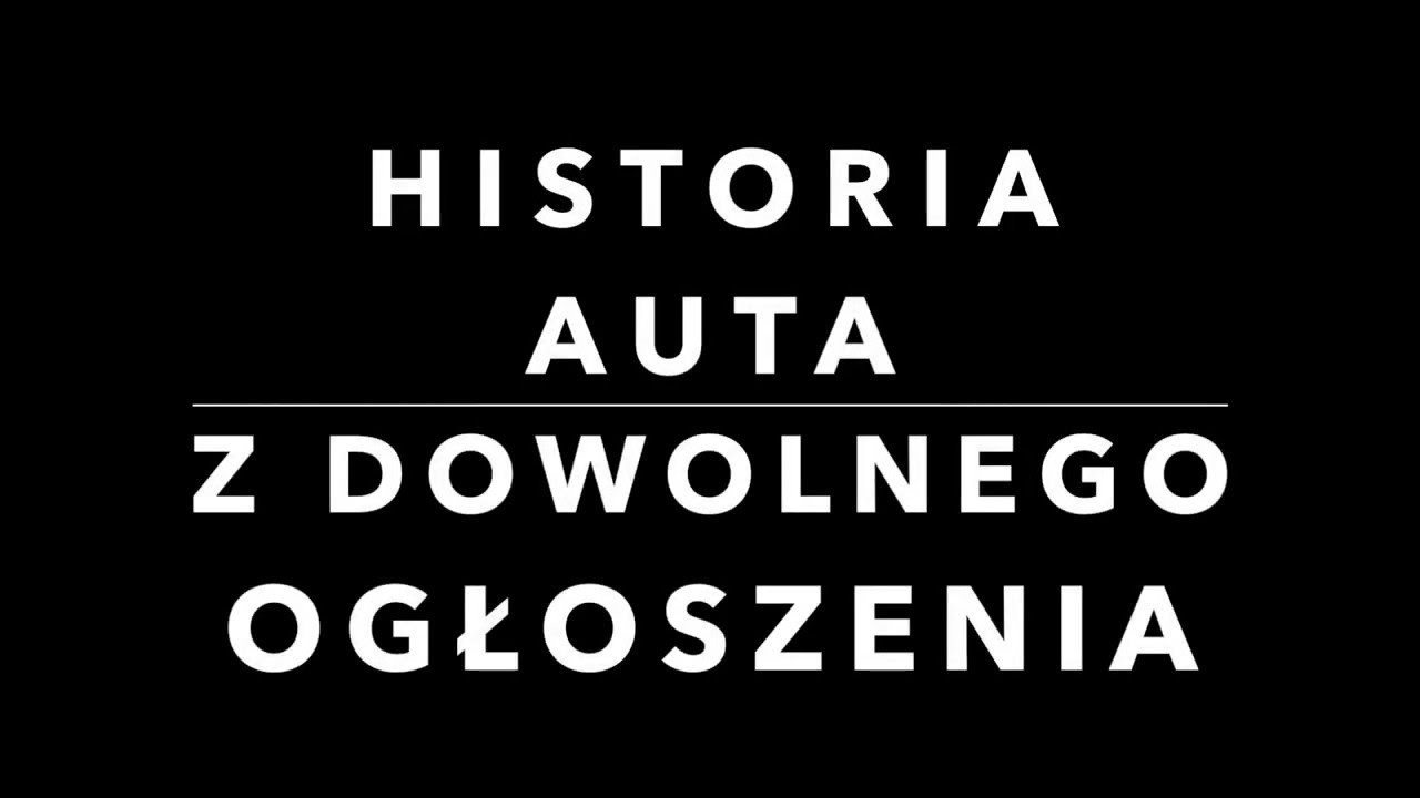 Udostępnij raport historia pojazdu wprost z oferty sprzedaży.  powered by carQ.pl