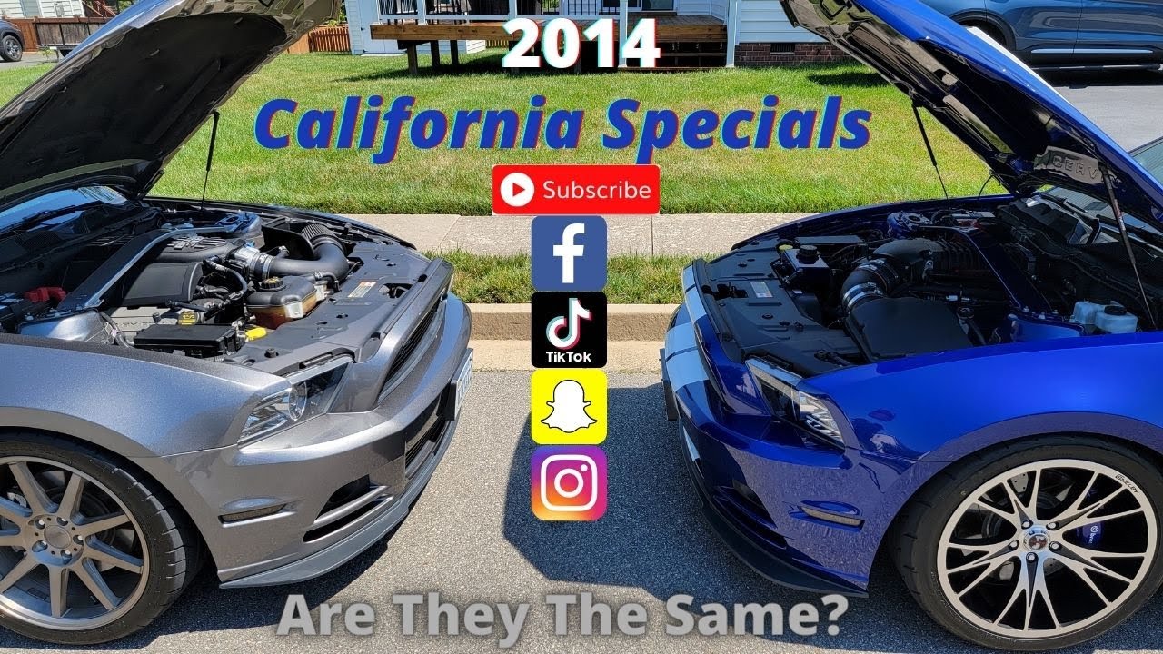 2014 California Special *** Are they all the same? ***