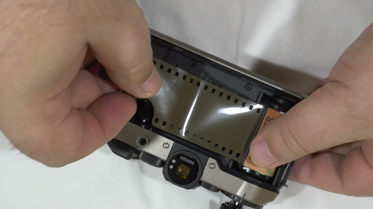 Pentax 17 Loading and Unloading Film