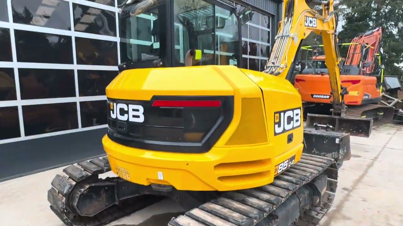 JCB 85z-2 2021 walk around video