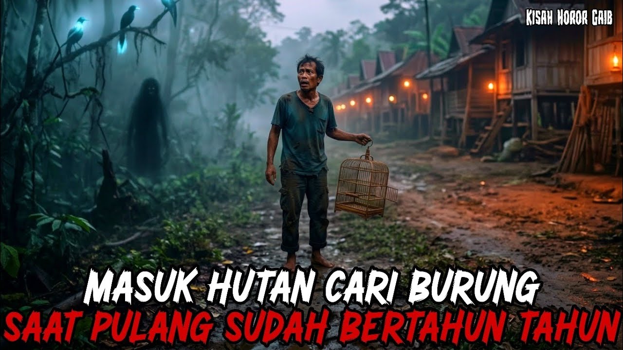 MASUK HUTAN MENCARI BURUNG SAAT PULANG TERNYATA SUDAH BERTAHUN TAHUN
