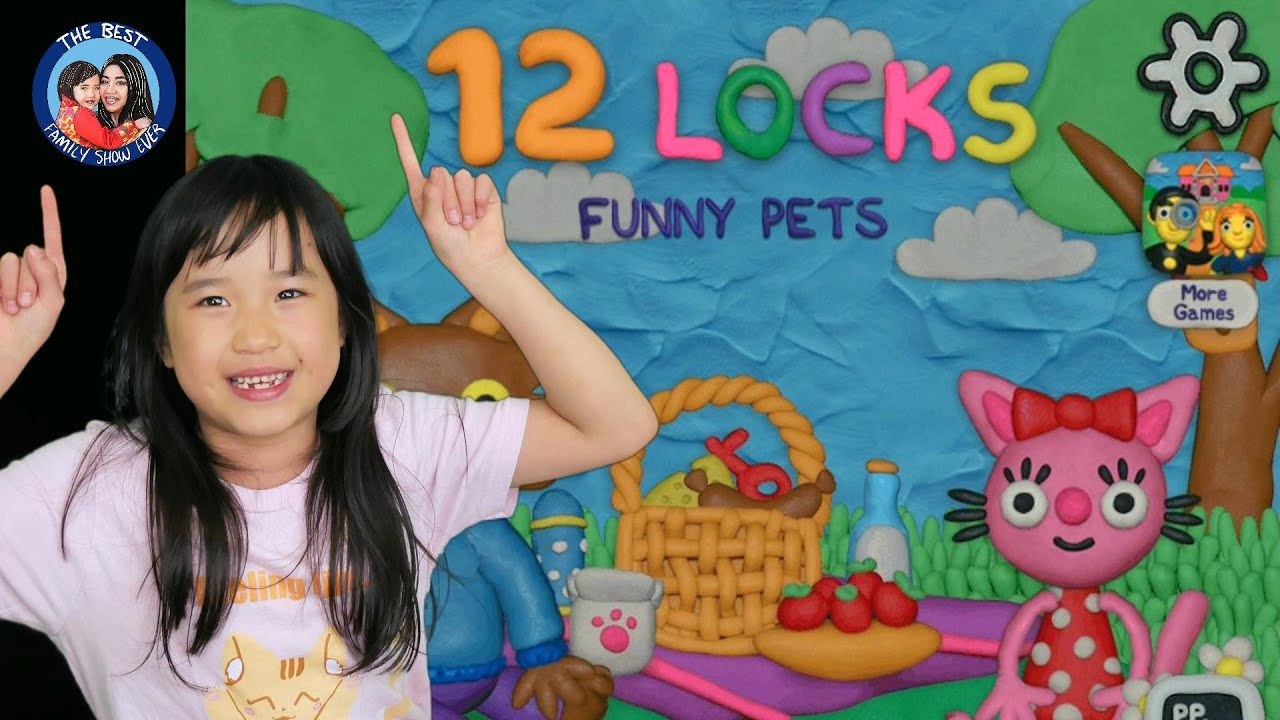 We played 12 locks Pets and solved the whole game. All 12 lock walkthrough with Ella and Mommy