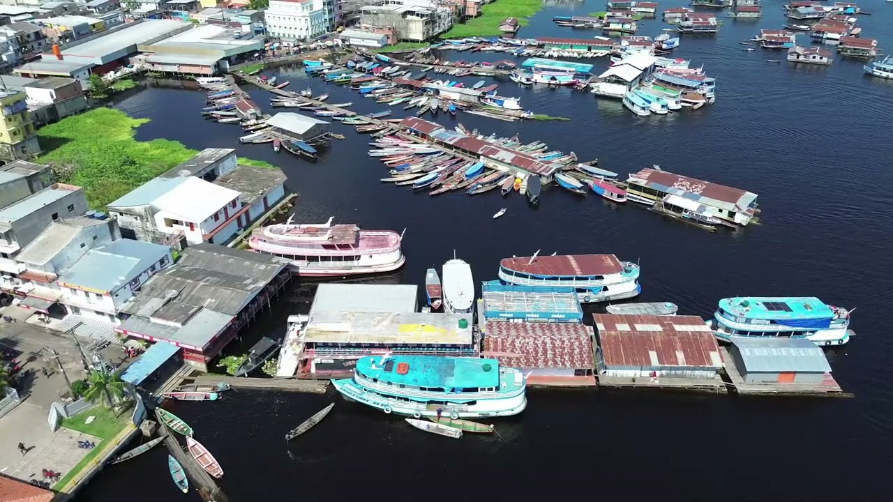 Porto do Paulão escadaria de Coari–AM