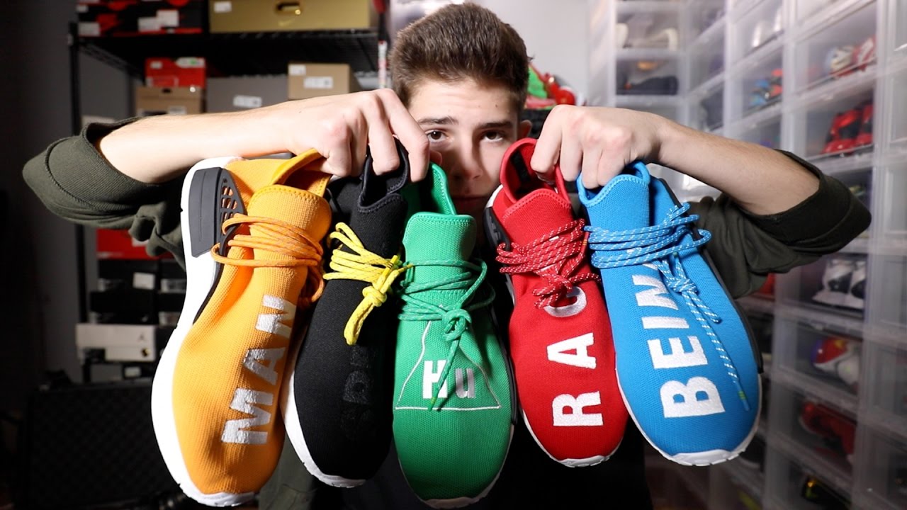 ALL THE ADIDAS PHARRELL NMDS! | Review & Unboxing of EVERY COLORWAY!