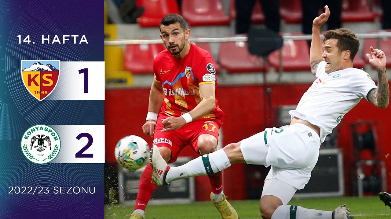 Yukatel Kayserispor (1-2) Arabam.com Konyaspor | 14. Hafta - 2022/23