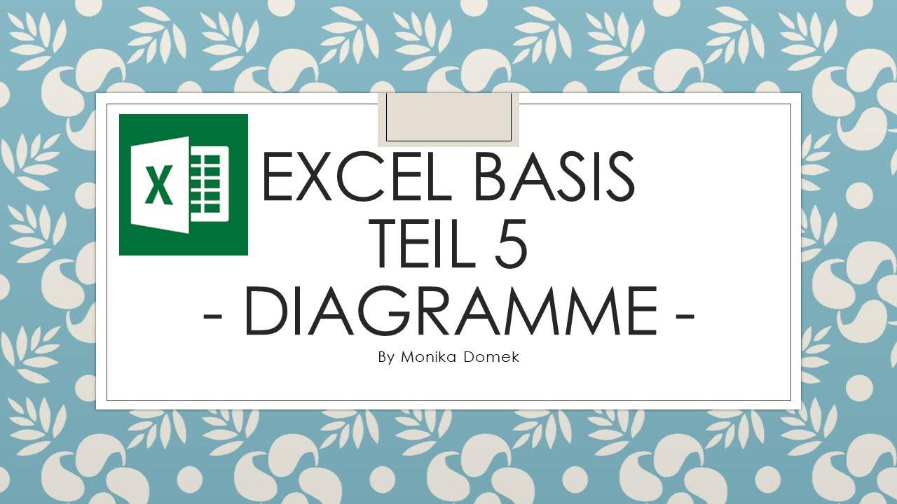 Excel Grundlagen -in 2 Min. Diagramm erstellen - Teil 5
