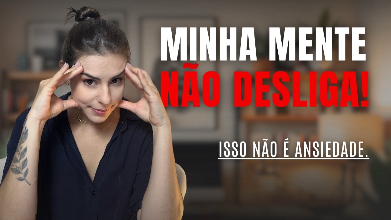 Seu cérebro não sabe mais descansar