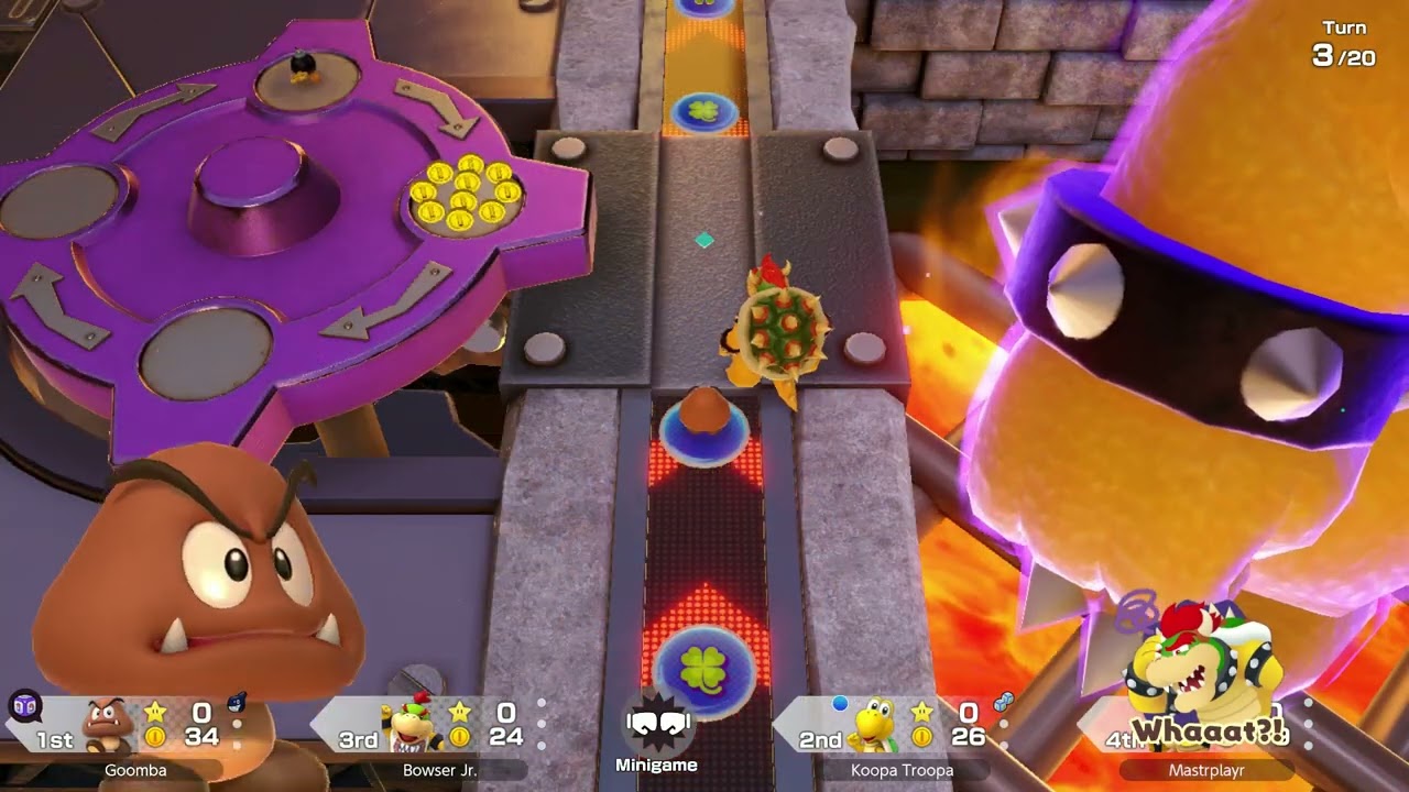 Super Mario Party Jamboree - King Bowser's Keep (20 Turns)