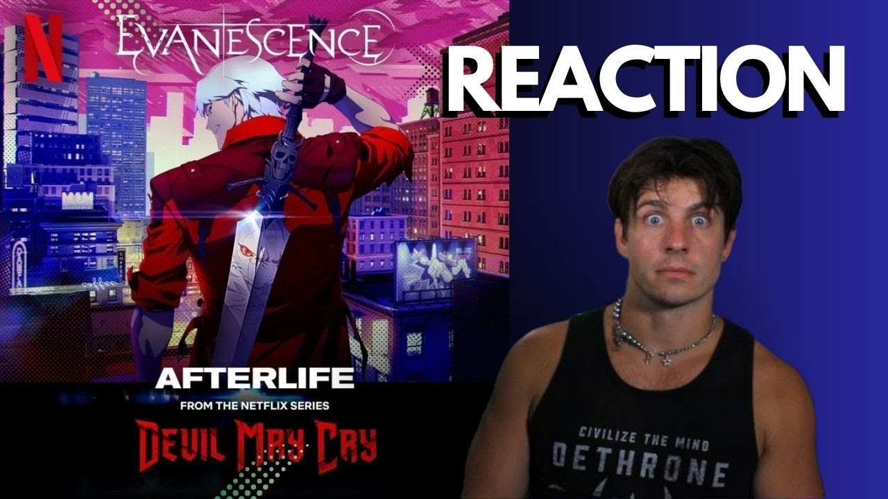 Evanescence - Afterlife DEVIL MAY CRY AMV REACTION by professional singer