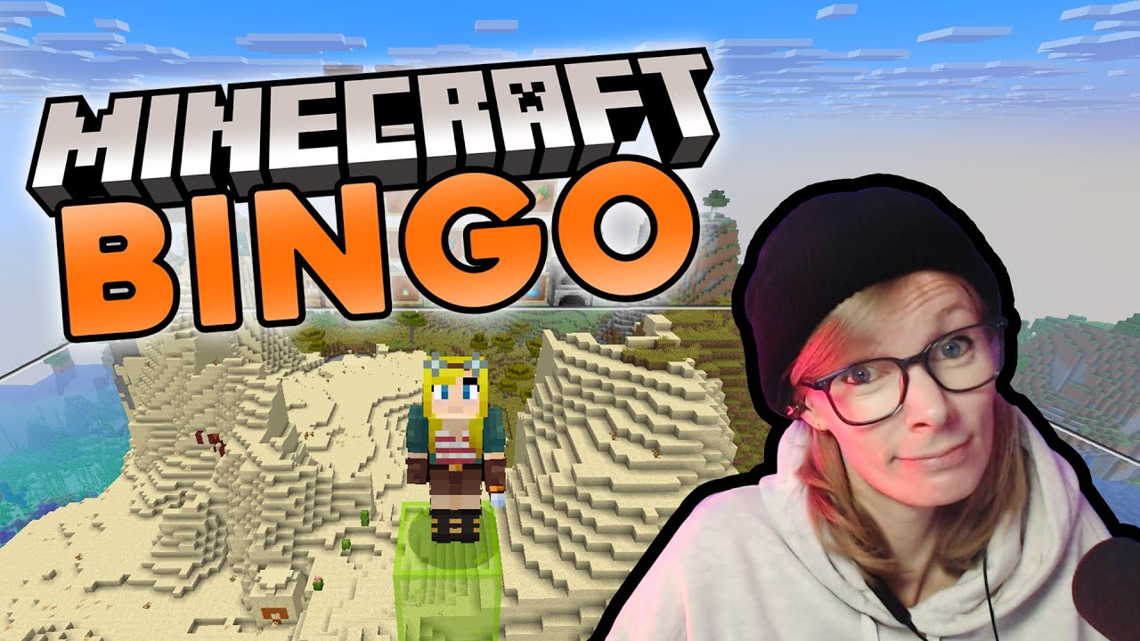 MINECRAFT BINGO w/ friends!
