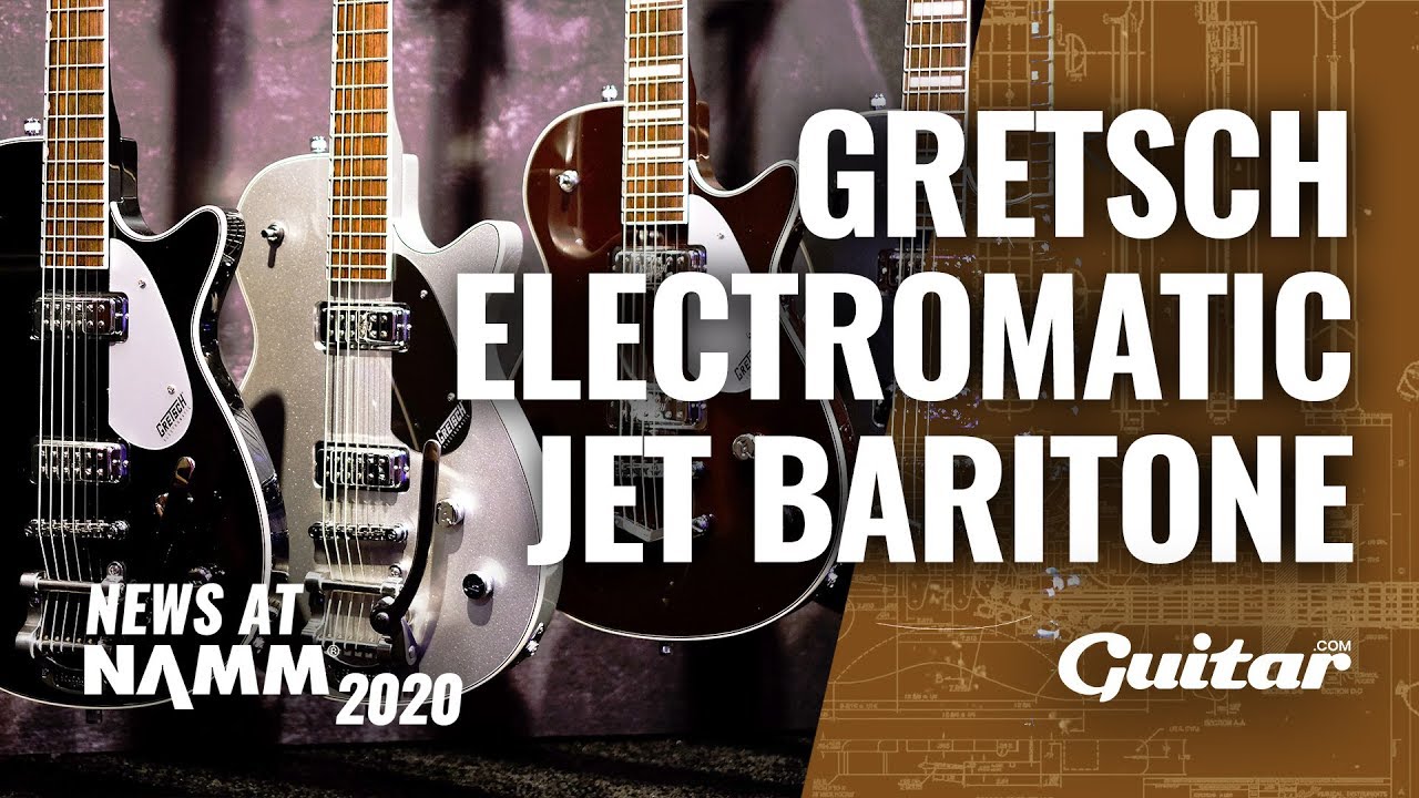 Get low with the new Gretsch Electromatic Jet Baritone #NAMM2020