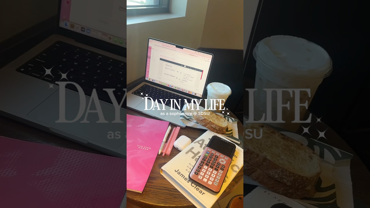 День SDSU в моей жизни🩷 #видеоблог #стильжизни #колледж #sdsu #diml #второйкурс #шорты