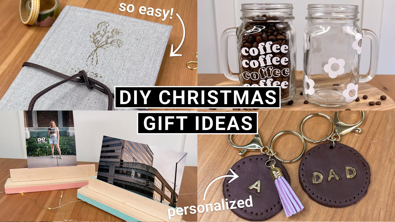 DIY Last-Minute Gift Ideas 🎁 5 EASY Christmas gifts in UNDER an HOUR