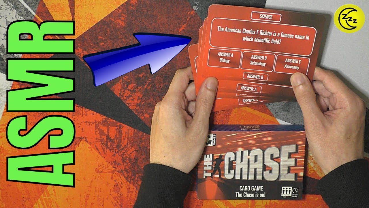 ASMR Trivia Cards: The Chase & Sport General Knowledge 💯