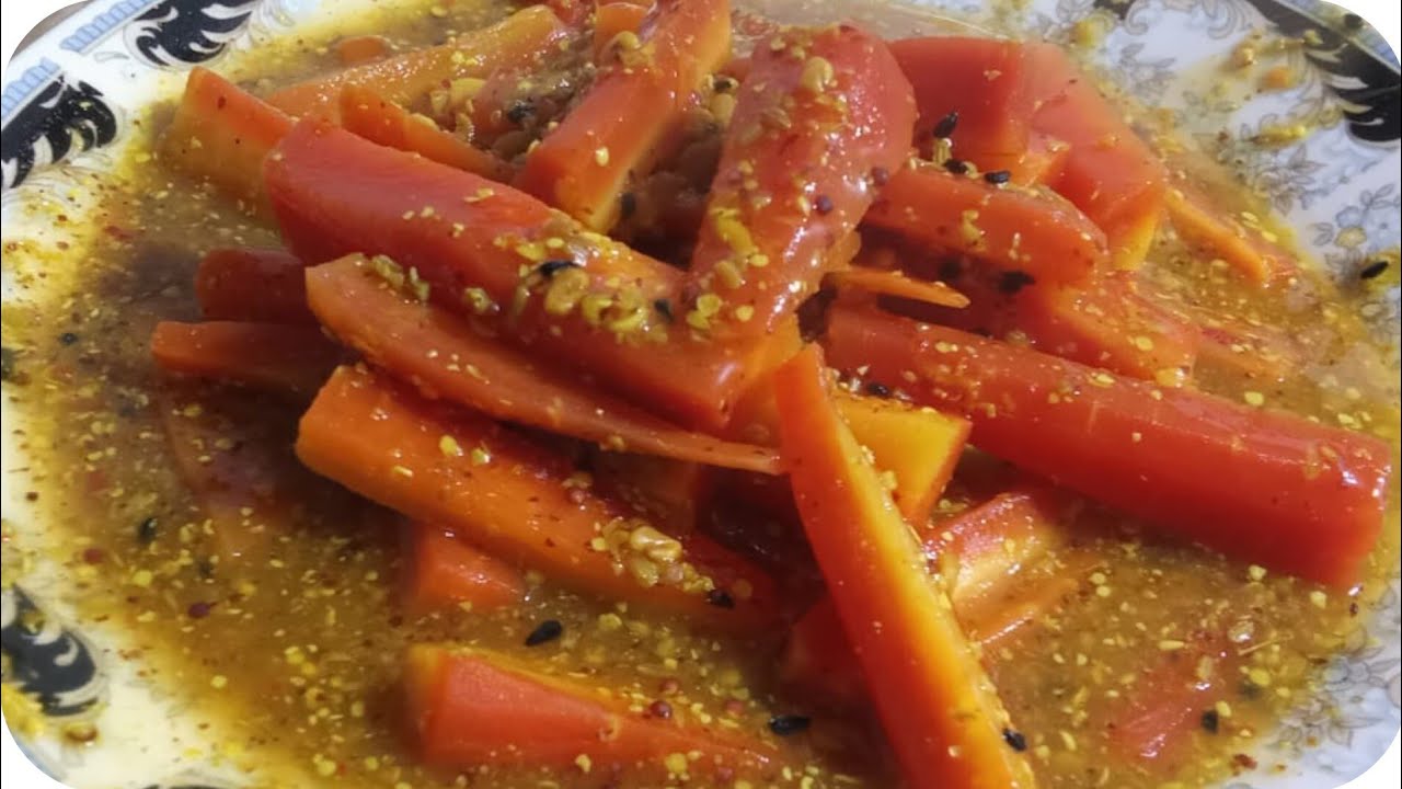 GAJER KA ACHAR #food ##cookingrecipe