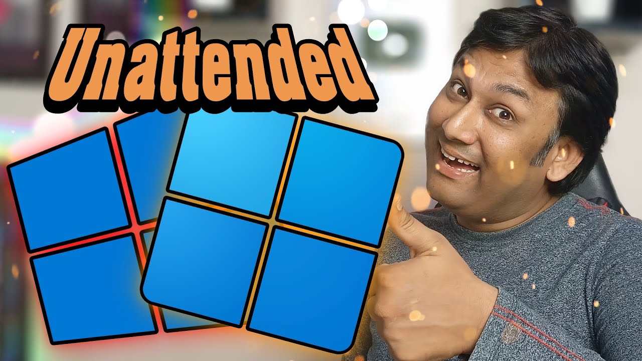 How to create an answer file for unattended installation of Windows 10/11 @TechnoBaazi  