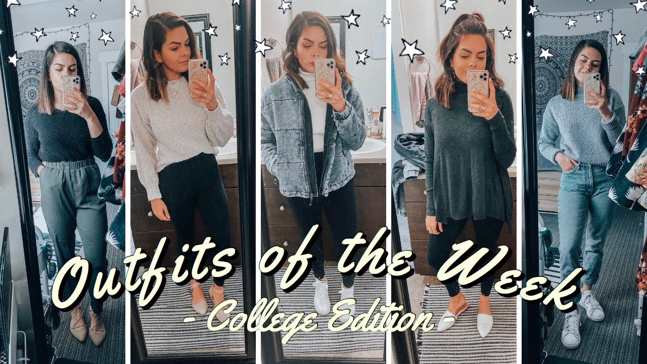 Outfits of the Week - College Edition (BYU Idaho)
