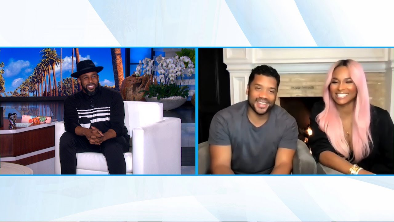 Ciara Imitates Nicki Minaj, and Russell Wilson Comments on Viral Super Bowl Photo