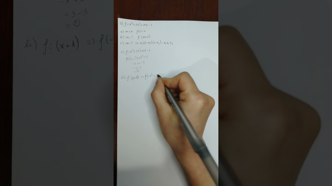 Recapitulare Bacalaureat - Polinoame- Lecția 11