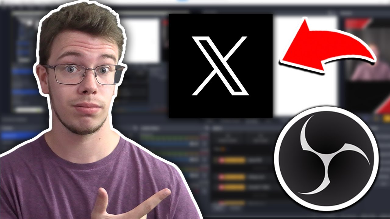 Как транслировать в Twitter или X с помощью OBS Studio (2024)
