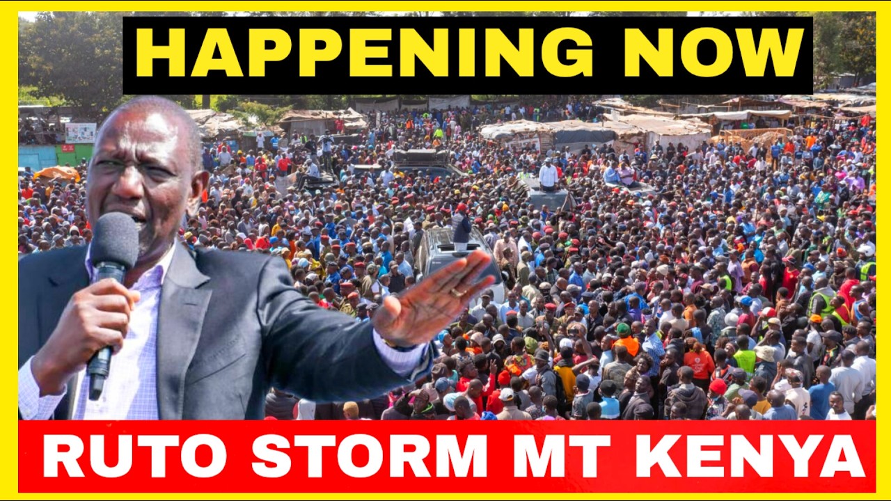 LIVE:GACHAGUA,KALONZO OCCUPY MERU DAY 2 FOR ONE TERM DECLARATION