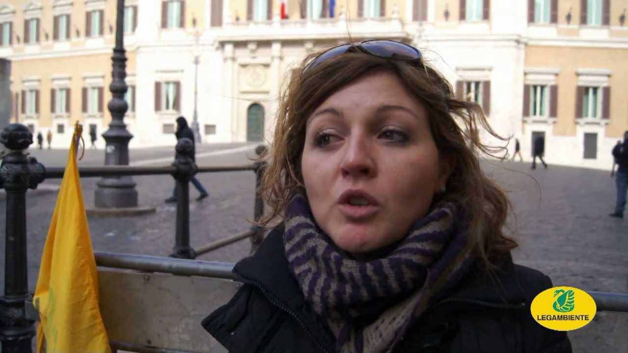 No alla vendita dei terreni demaniali [ Presidio a Montecitorio ]