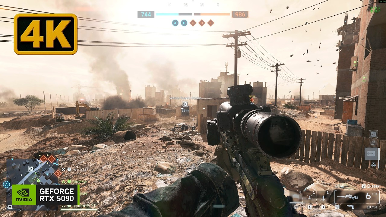 Battlefield 6 Multiplayer Gameplay [4K]
