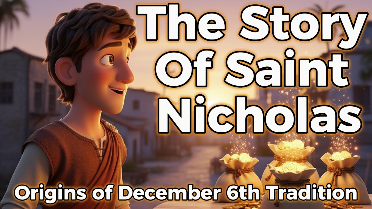 The Story of Saint Nicholas for Kids 🎅 The Legend of the First Gift-Giver | The Little Argonauts