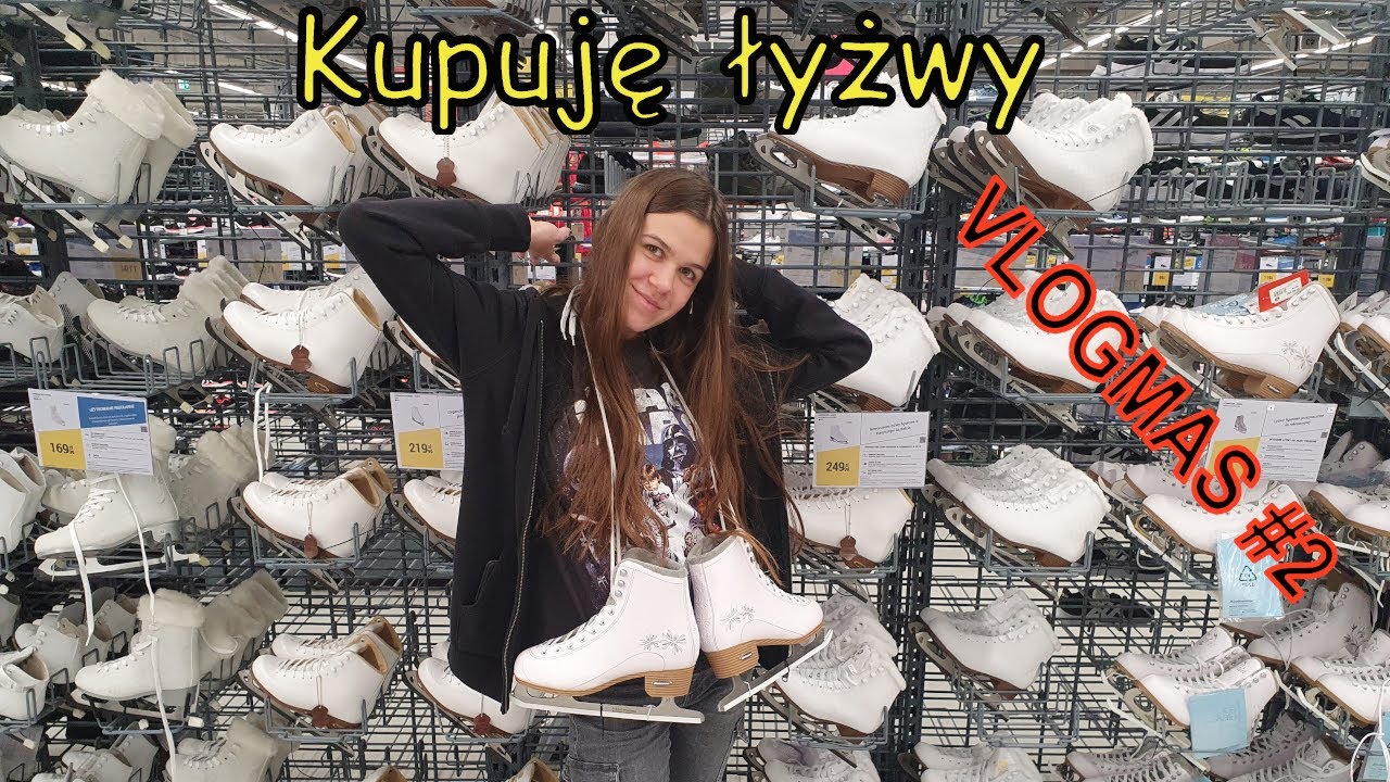 Kupuję łyżwy w Decathlon #VLOGMAS 2