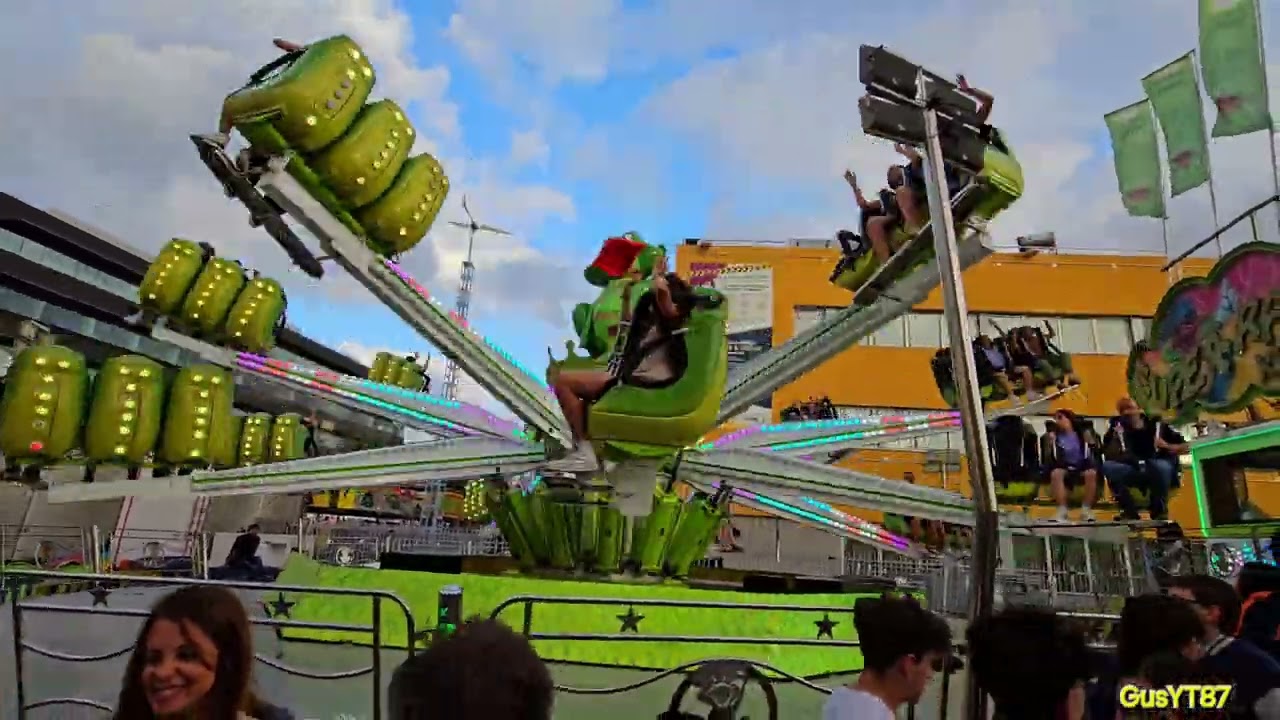 Reportaje y paseo por la feria de atracciones de Cornellá 2024.