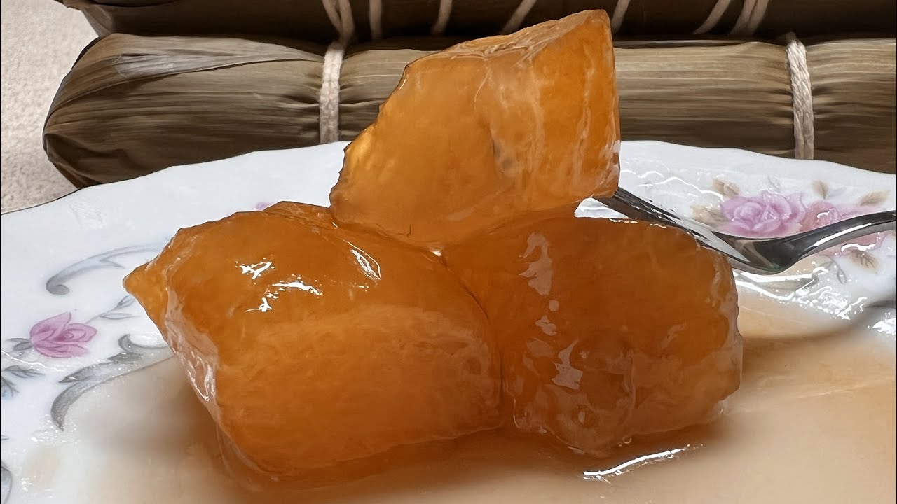 Bánh Tro Bánh Gio Trong Veo Kỹ Thuật Ngâm Mau Nấu Nhanh - Alkaline Cylindrical Sticky Rice Cakes