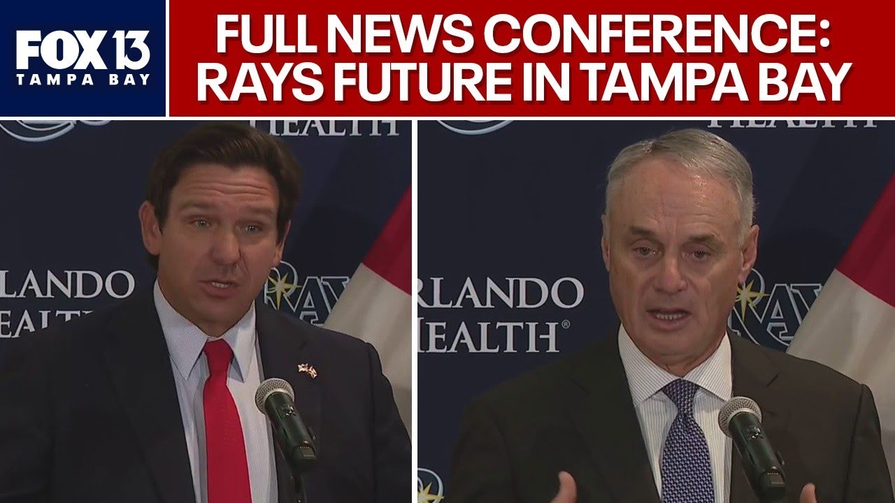 Rays stadium: Ron DeSantis, MLB commissioner on team’s future