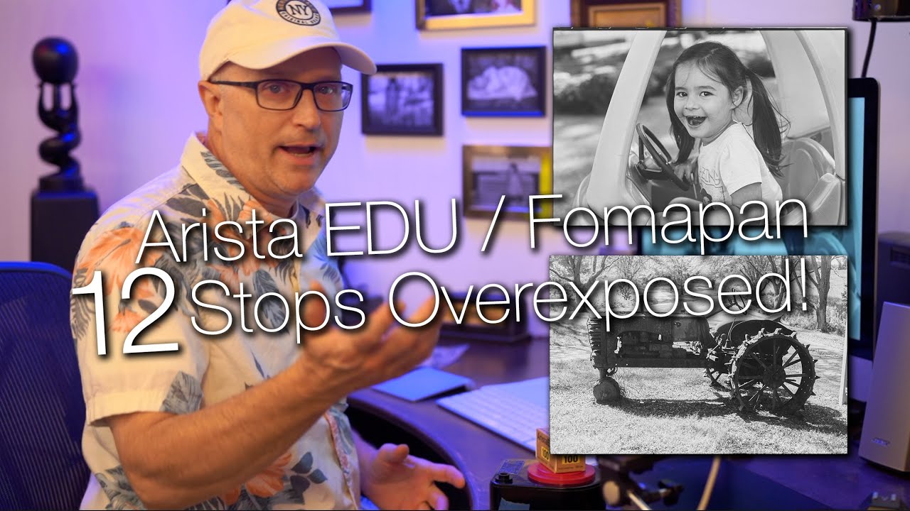 12 Stops Overexposed! Testing Arista EDU 100 / Fomapan. I was amazed at the results!