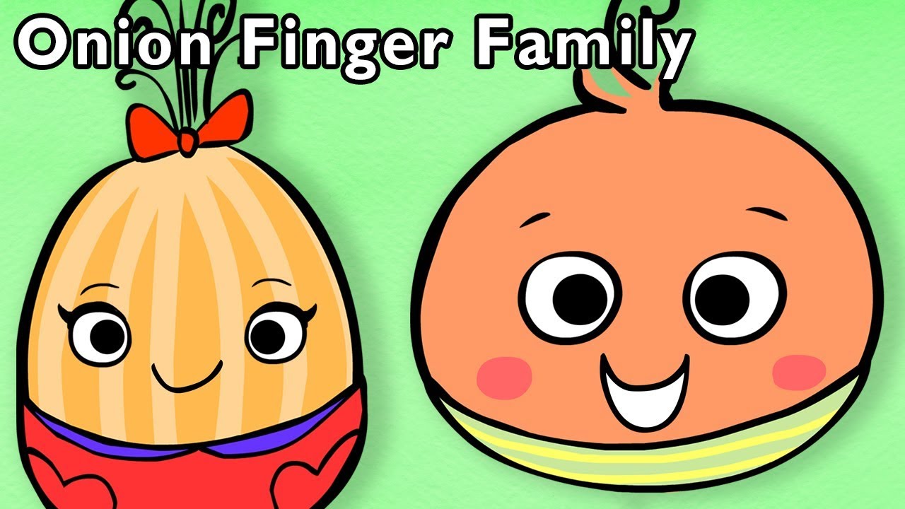 Onion Finger Family | Mother Goose Club Songs for Kids
