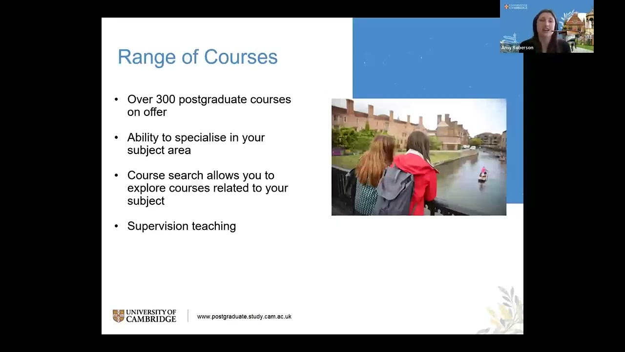 An Introduction to Postgraduate Study at Cambridge