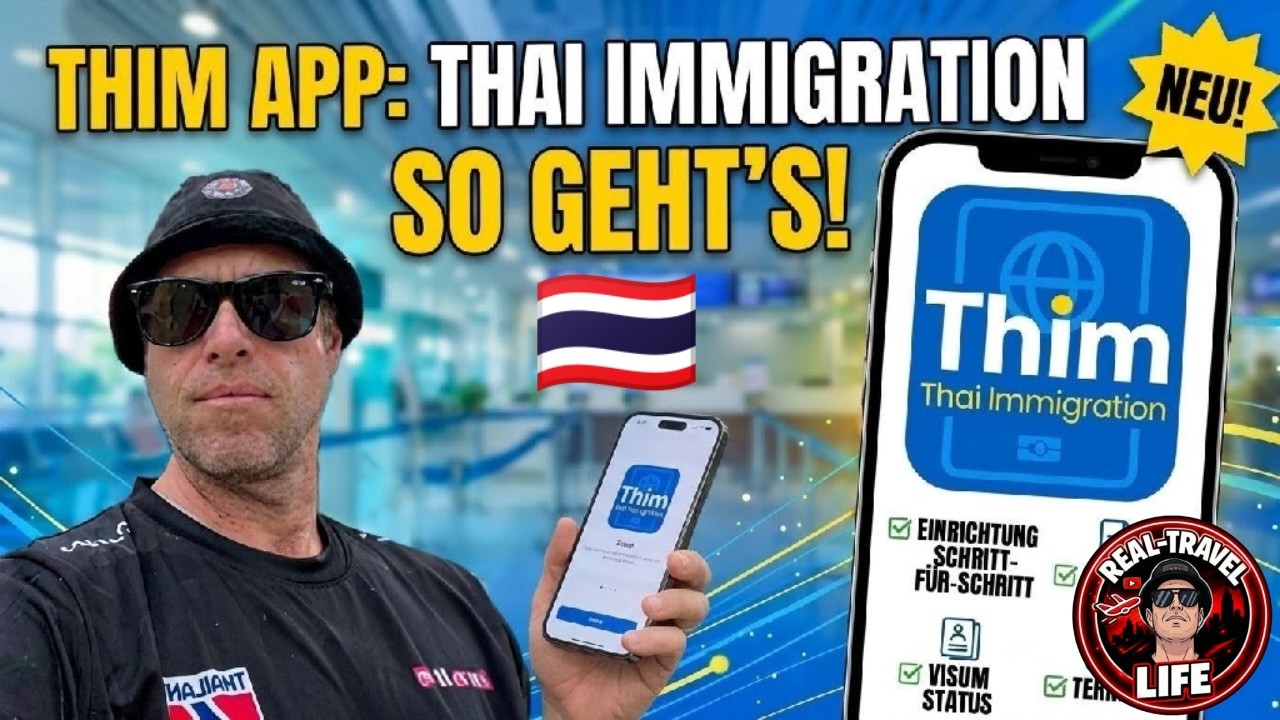 Neue Thailand Einreise: So funktioniert die THIM App (Vorbei mit TDAC?)