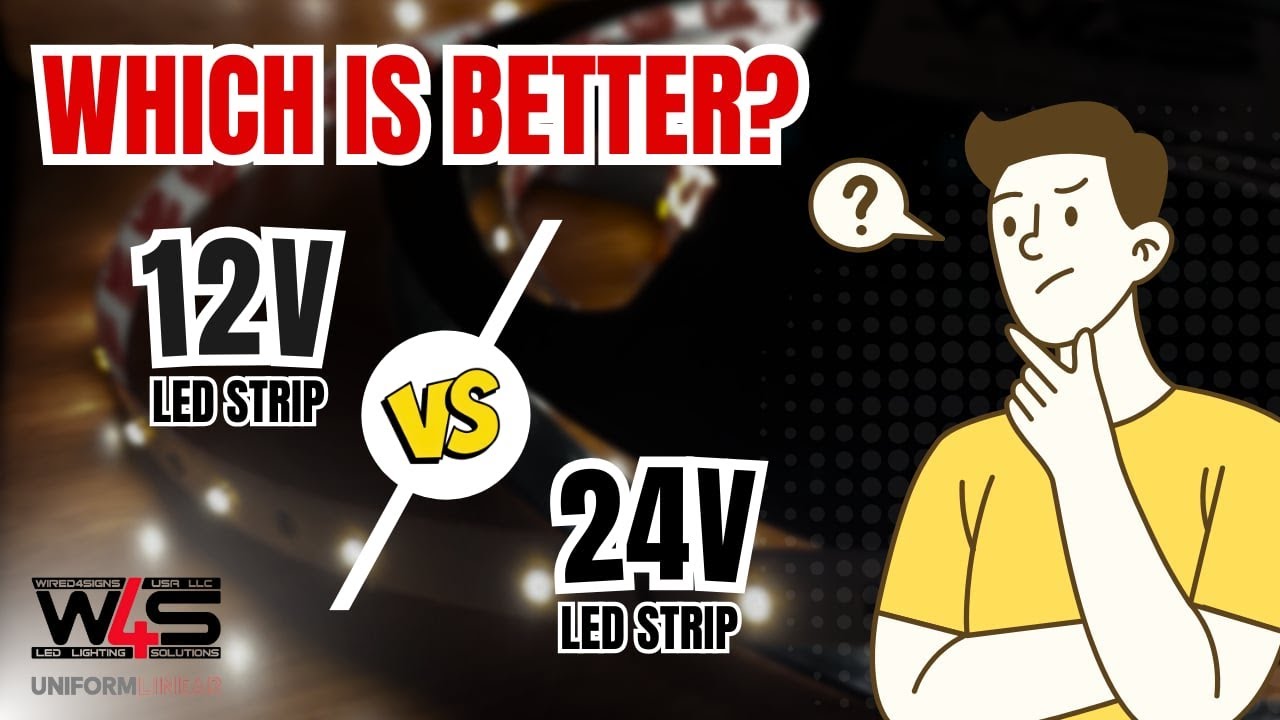 12V vs 24V LED Strips: Which One is Best for Your Lighting Project?