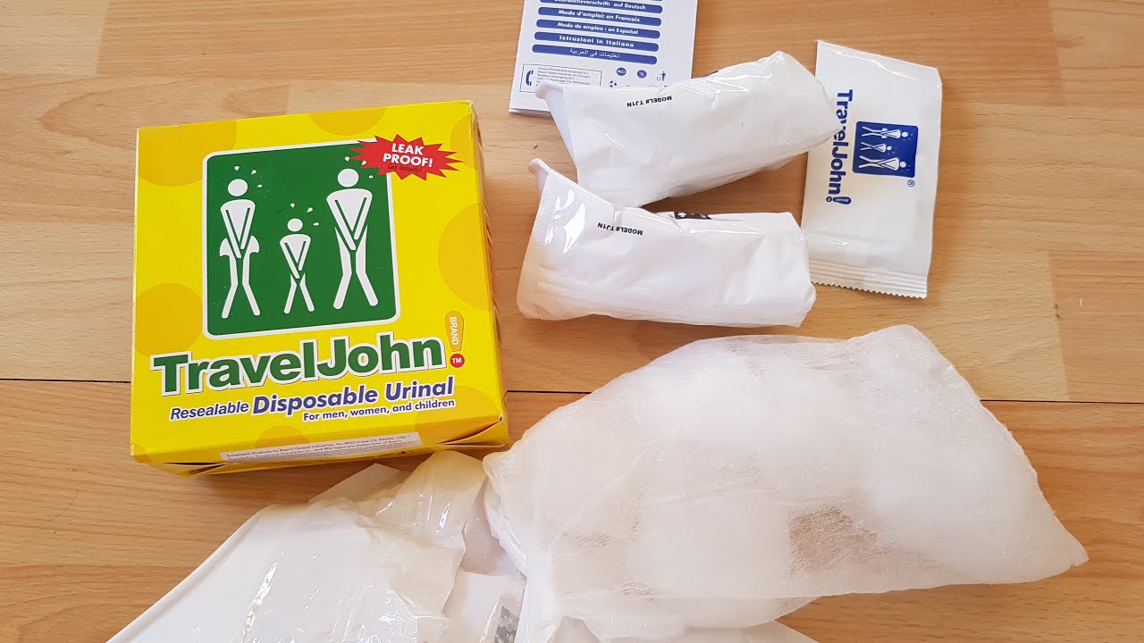 TravelJohn Disposable Urinal Bags