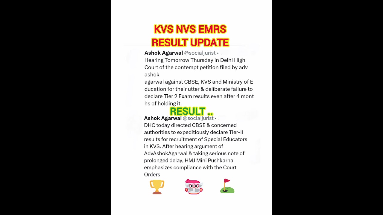 KVS NVS EMRS RESULT UPDATE || KVS TIER-2 RESULT || NVS TIER-2 RESULT || EMRS TIER-2 RESULT #kvs