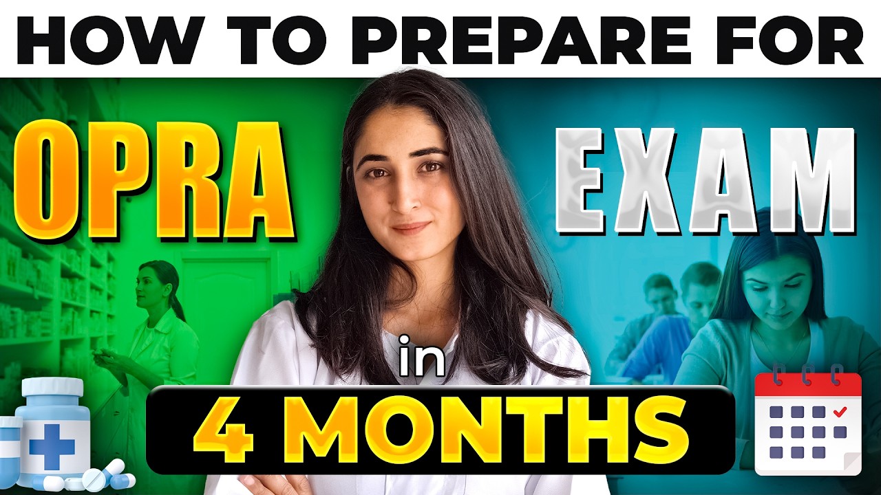 OPRA Exam Preparation | Pharmacist in Australia | How to Prepare for OPRA Exam in 4 Months?