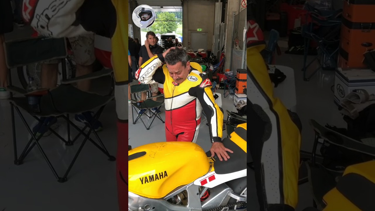 Carlos Lavado after parade lap on Red Bull Ring, summer 2025 #goran2003