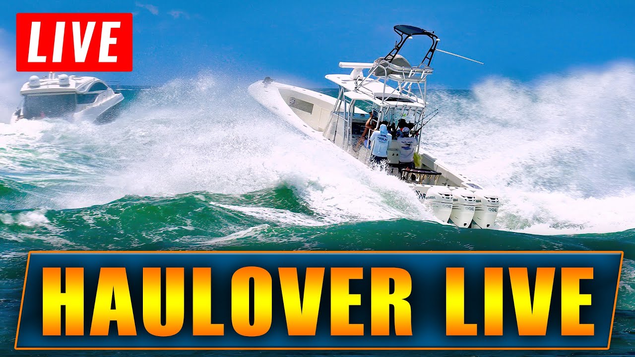 Haulover Boats Live | 4th of July Haulover Inlet | Wavy Boats