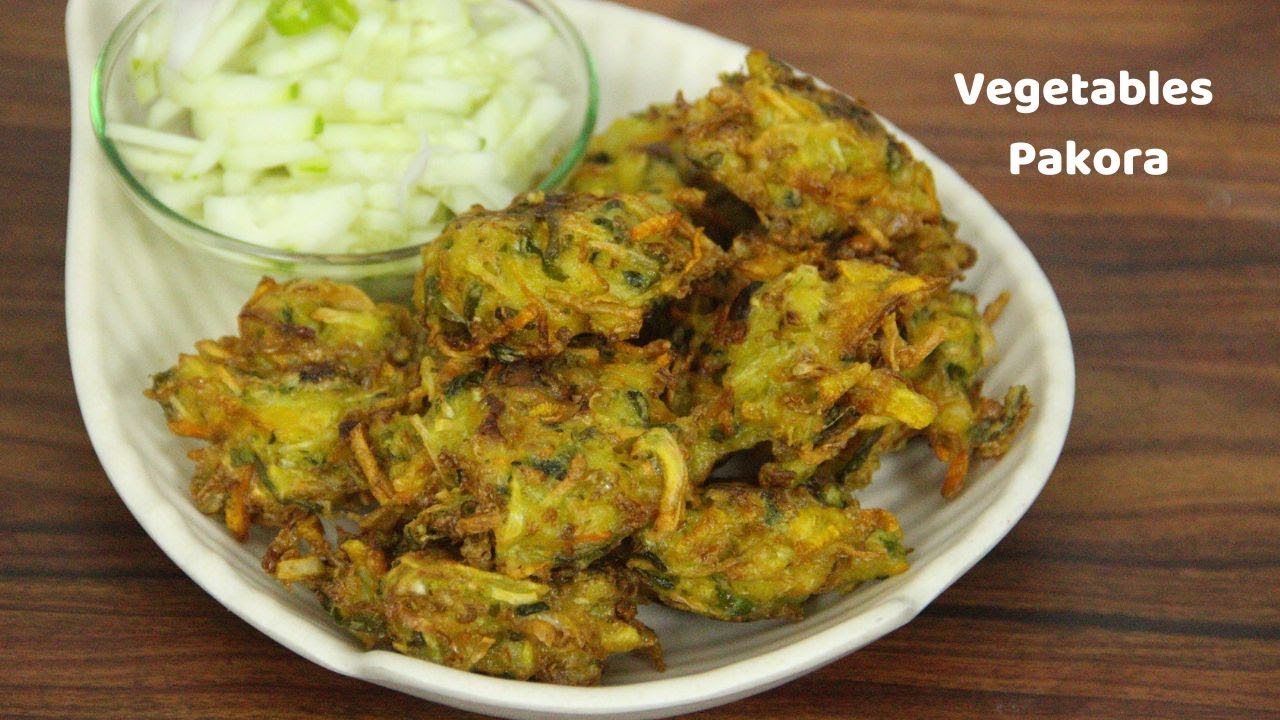শীতের সবজি পাকোড়া। Winter Vegetables Pakora Recipe। Healthy Vegetables Snacks Recipe