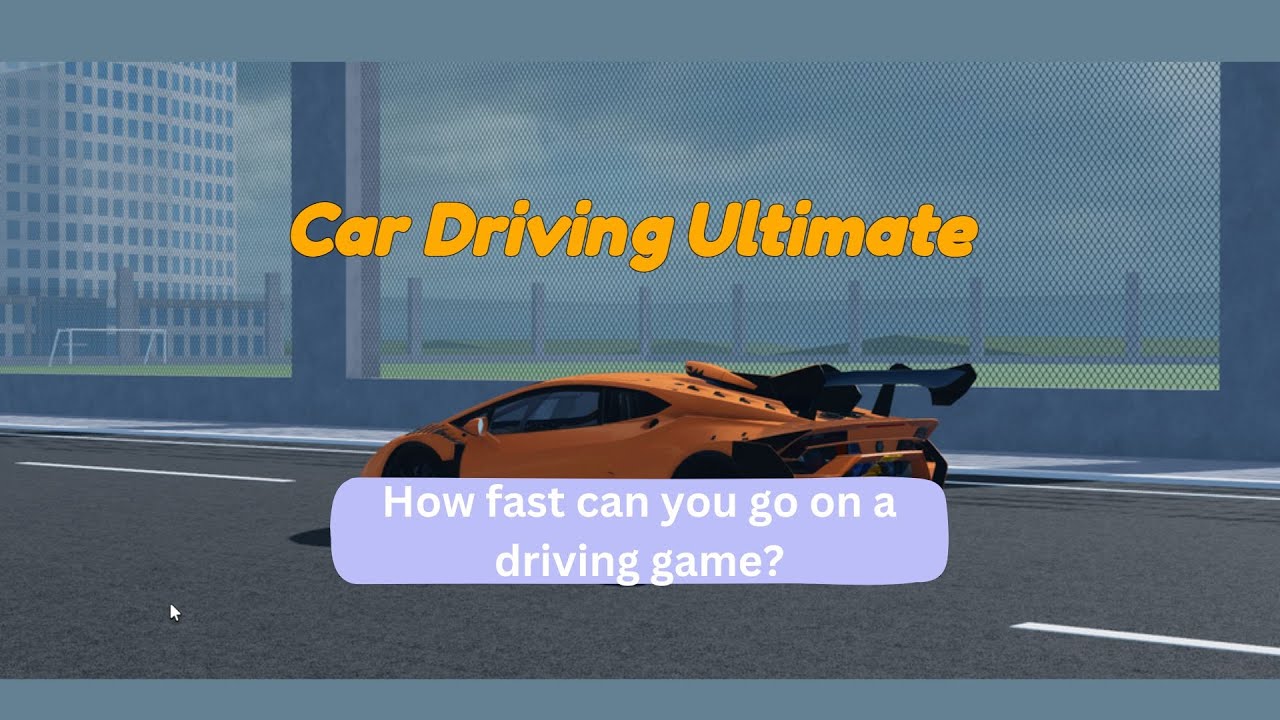 High speed thrills!