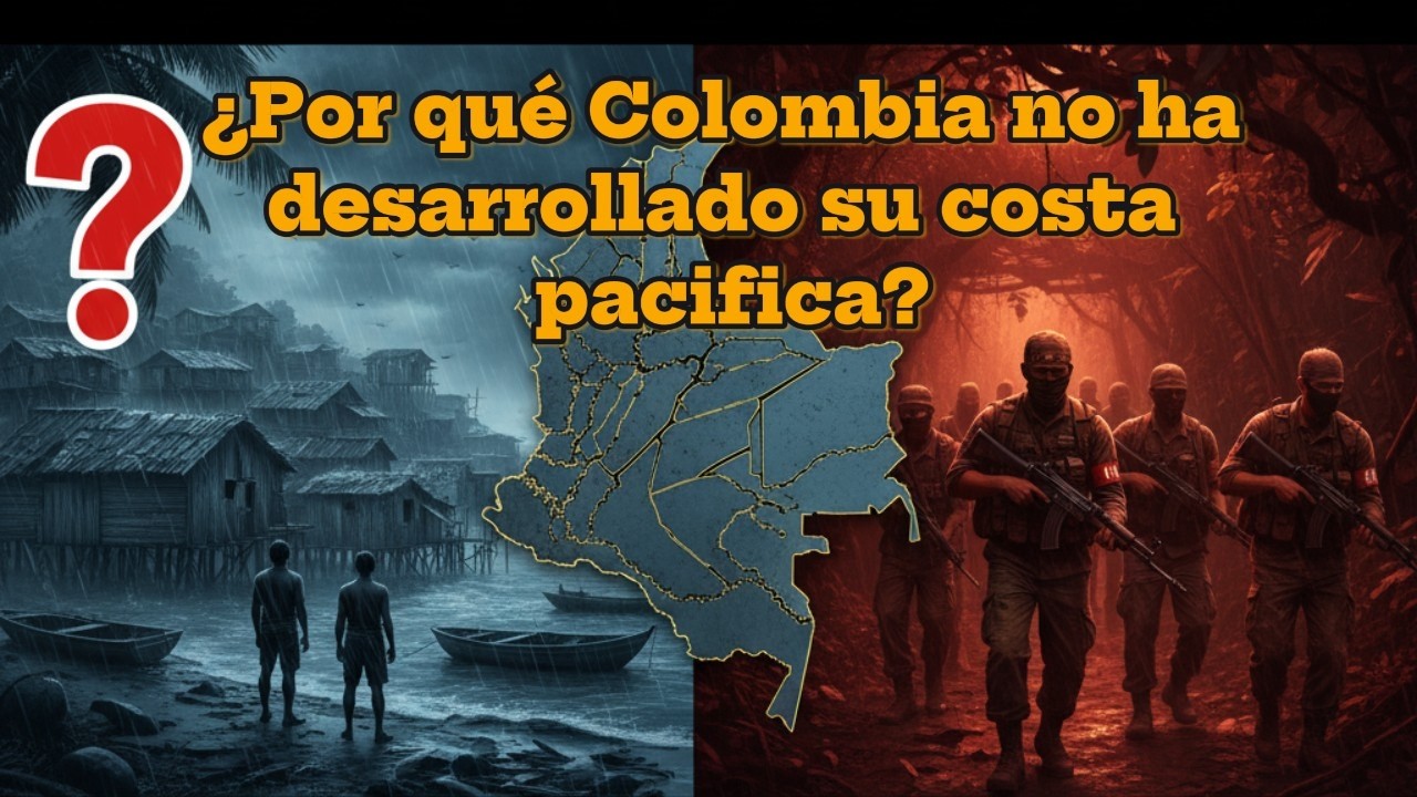 ¿Por qué COLOMBIA NO HA DESARROLLADO su costa PACIFICA?