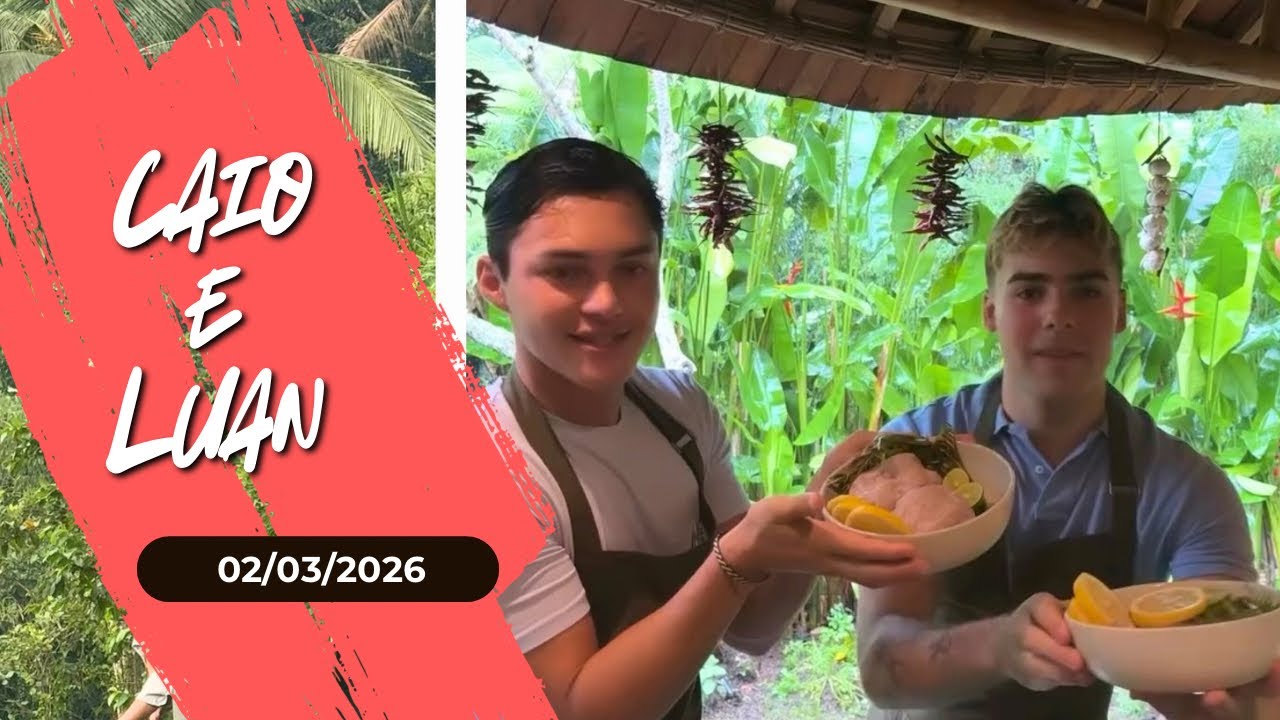 Caio e Luan - 3º dia em Bali - Indonésia 🇮🇩 